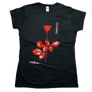 Tops - DEPECHE MODE Violator Tee Global Spirit Tour Tops - DEPECHE MODE Violator Tee Global Spirit Tour